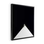 Looking From A Hilltop Framed Canvas Print Gallery Image 2