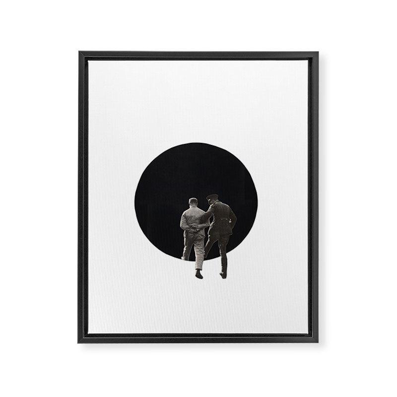 March to the Abyss Framed Canvas Print Gallery Image 6