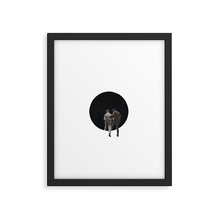 March to the Abyss Framed Art Print Gallery Image 1