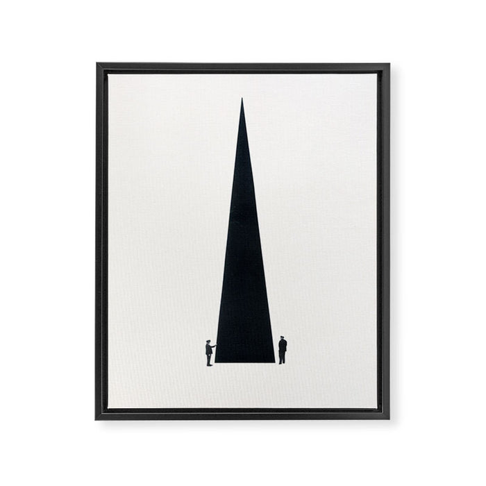 Monument Framed Canvas Print Gallery Image 1