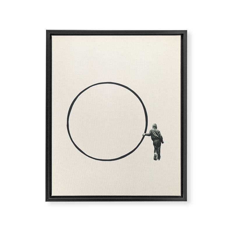 Out of the Loop Framed Canvas Print Gallery Image 6