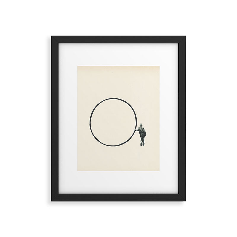 Out of the Loop Framed Art Print Gallery Image 5