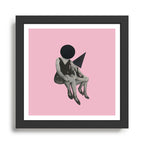Pink Opaque Framed Art Print Gallery Image 1