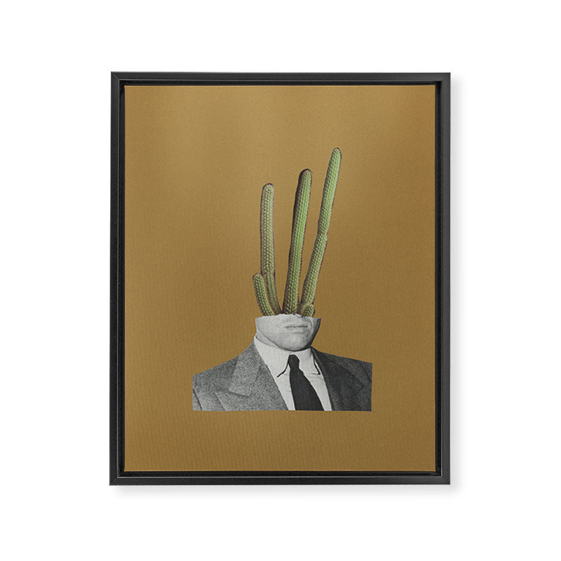 Prick Framed Canvas Print Gallery Image 6