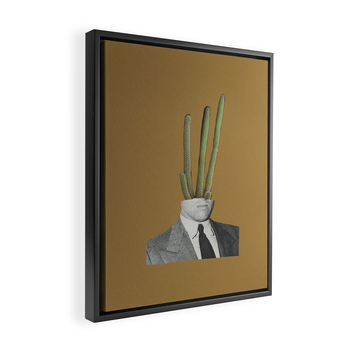 Prick Framed Canvas Print Gallery Image 2