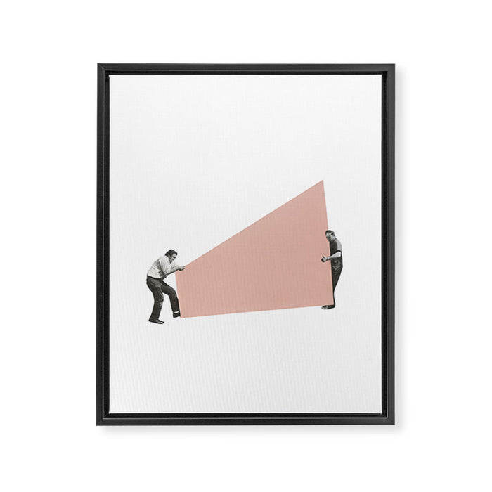 Shape Shifting Framed Canvas Print Gallery Image 1