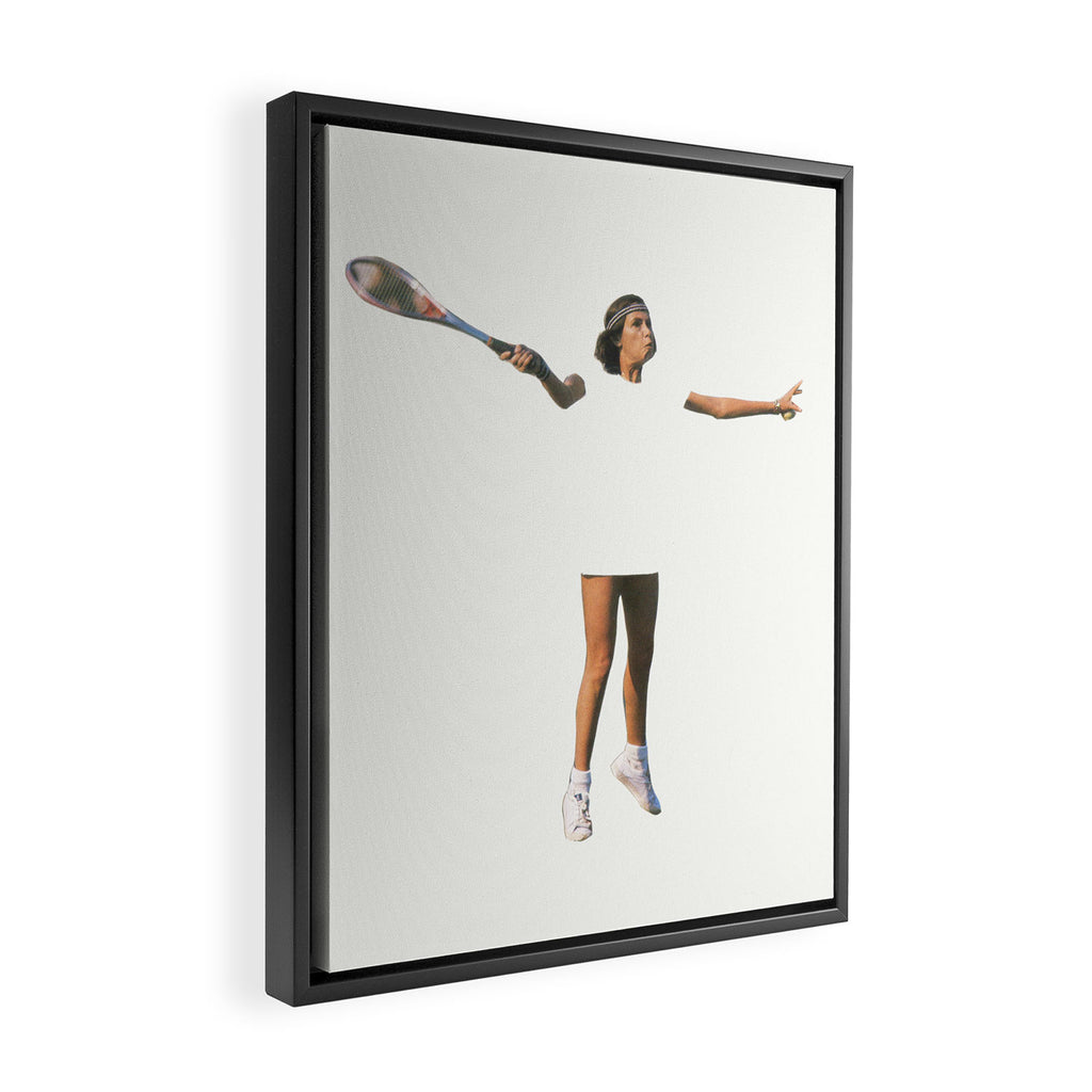 Singles II Framed Canvas Print Gallery Image 2
