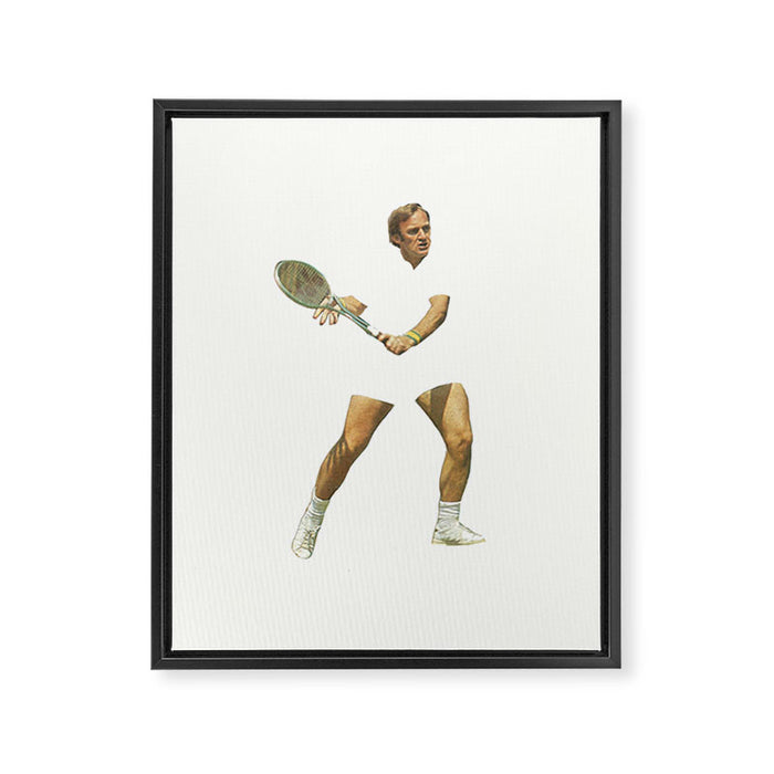 Singles III Framed Canvas Print Gallery Image 1