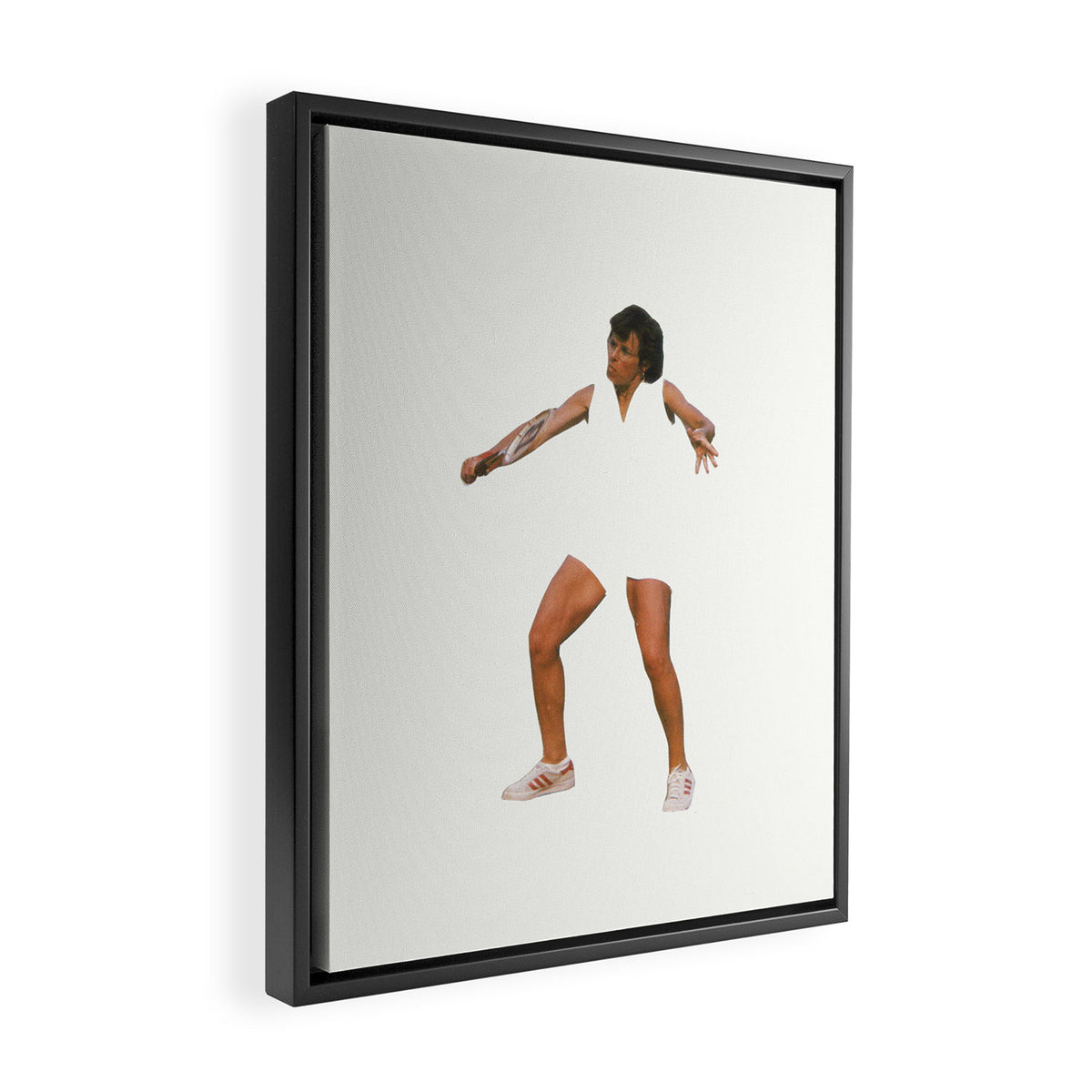 Singles IV Framed Canvas Print Gallery Image 2