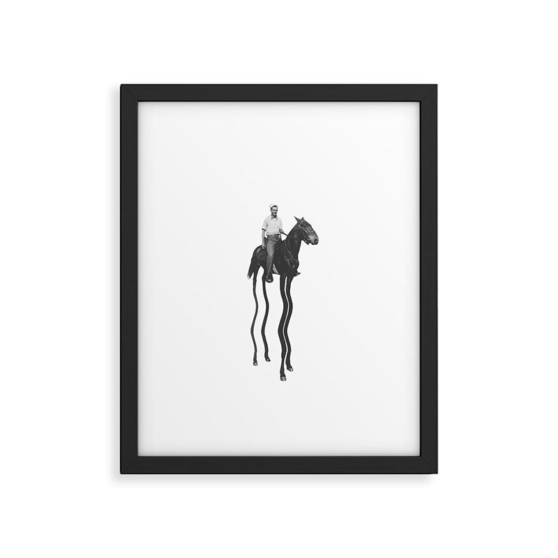 Tall Horse Framed Art Print Gallery Image 5
