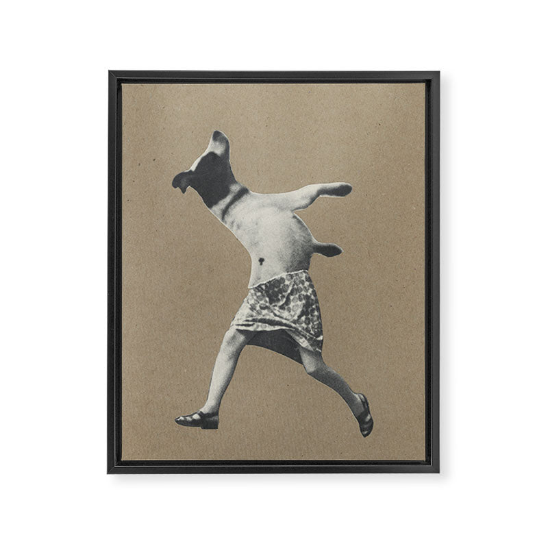 Twist Framed Canvas Print Gallery Image 6