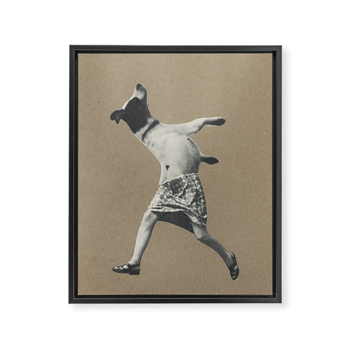 Twist Framed Canvas Print Gallery Image 1