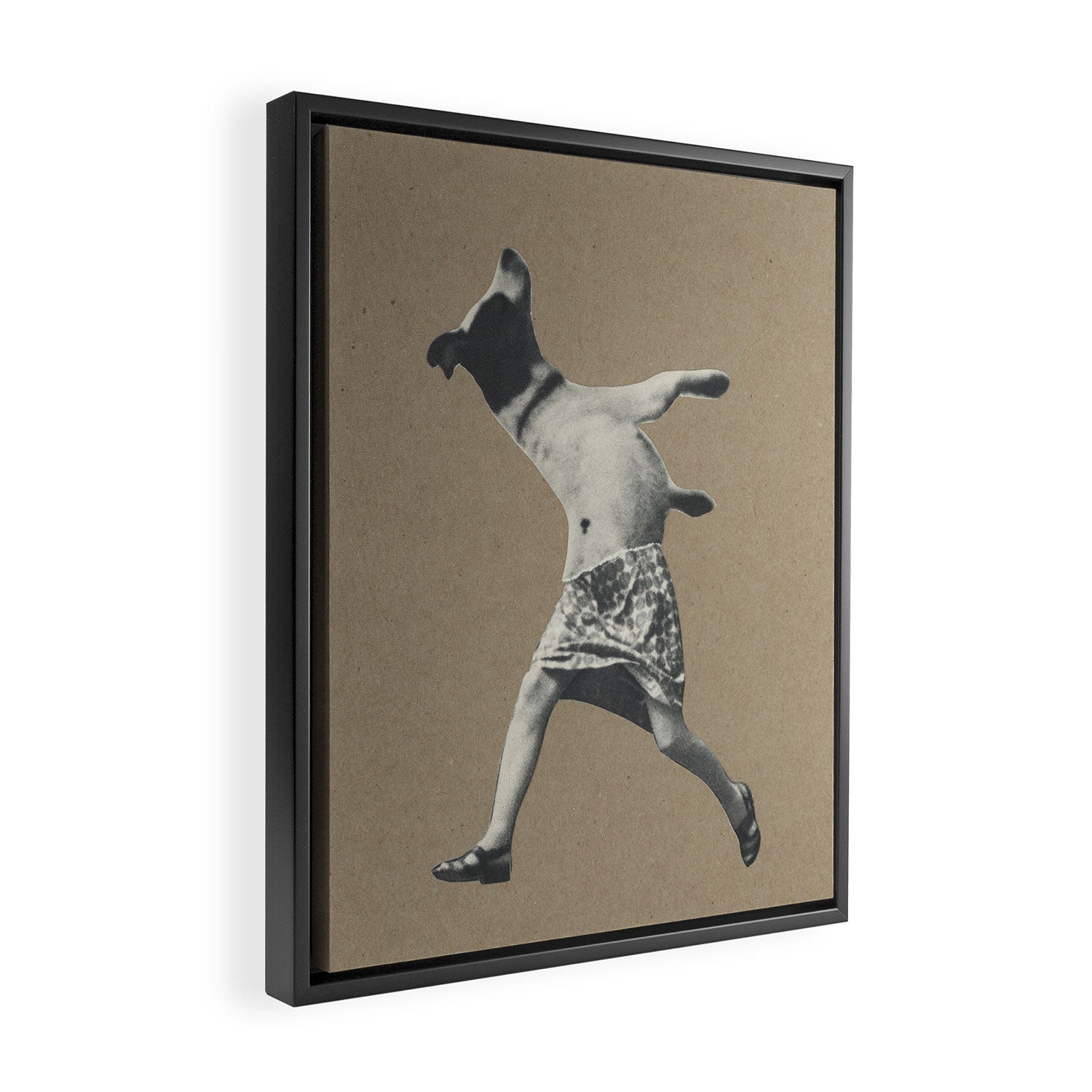 Twist Framed Canvas Print Gallery Image 2