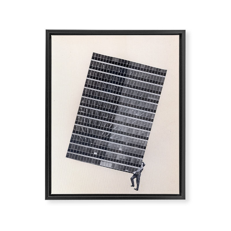 Weight Framed Canvas Print Gallery Image 6