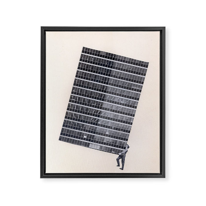 Weight Framed Canvas Print Gallery Image 1