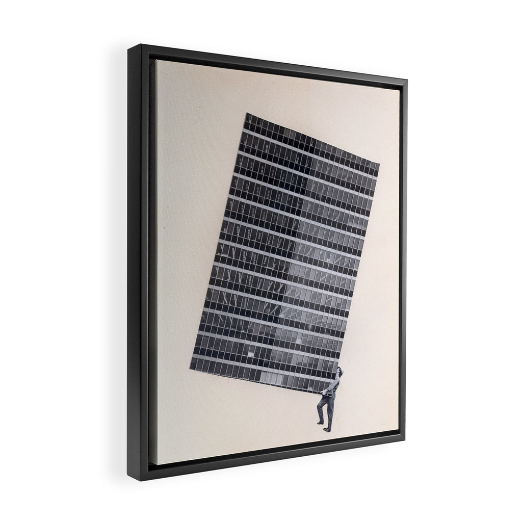 Weight Framed Canvas Print Gallery Image 2