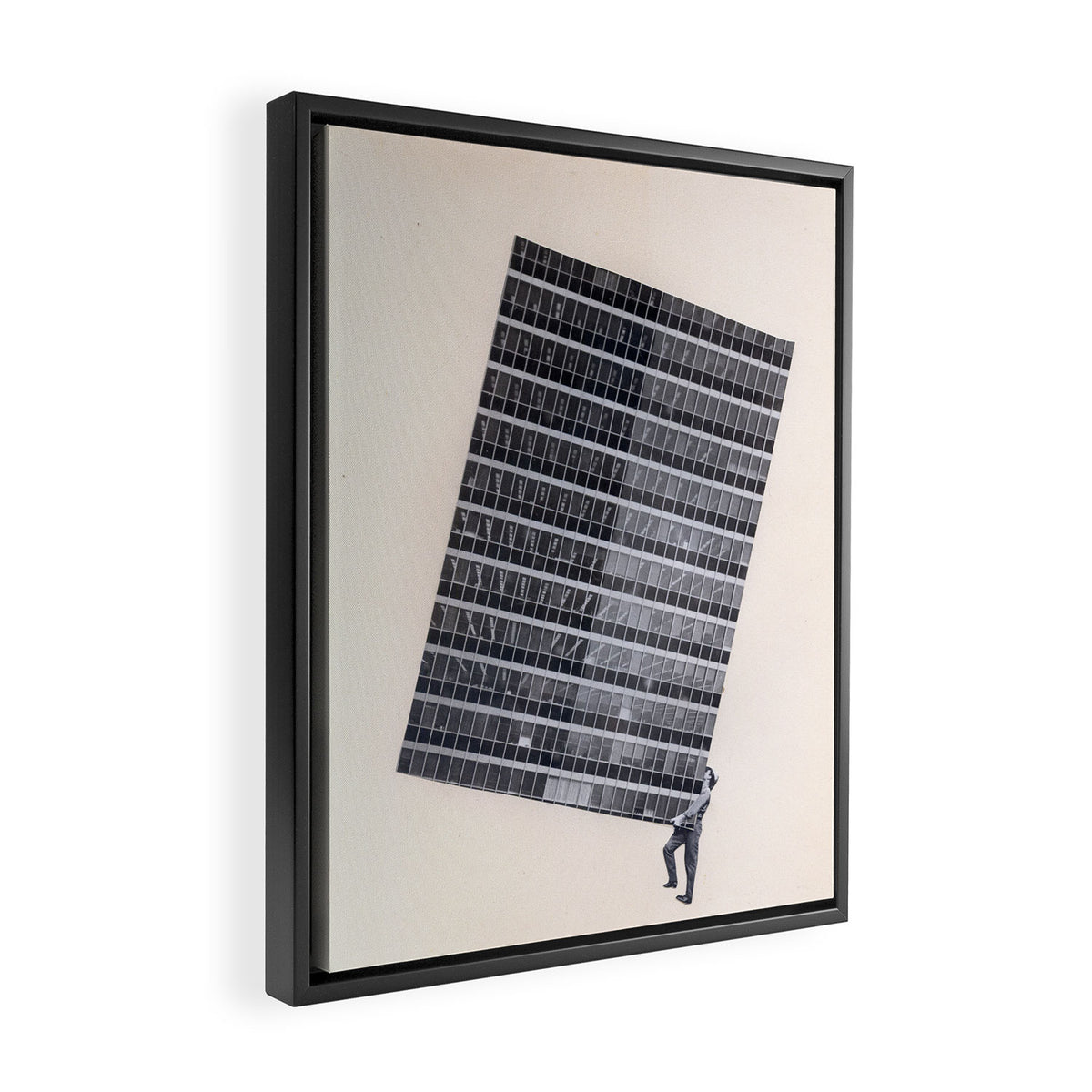 Weight Framed Canvas Print Gallery Image 2