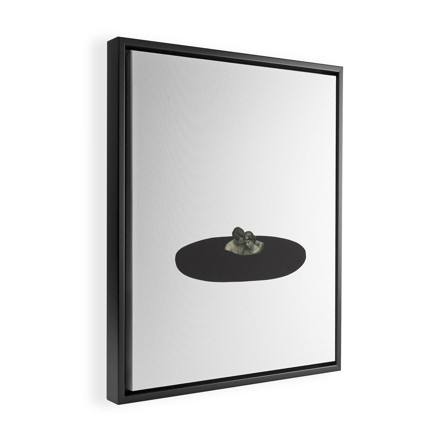 Whirl Pool Framed Canvas Print Gallery Image 2
