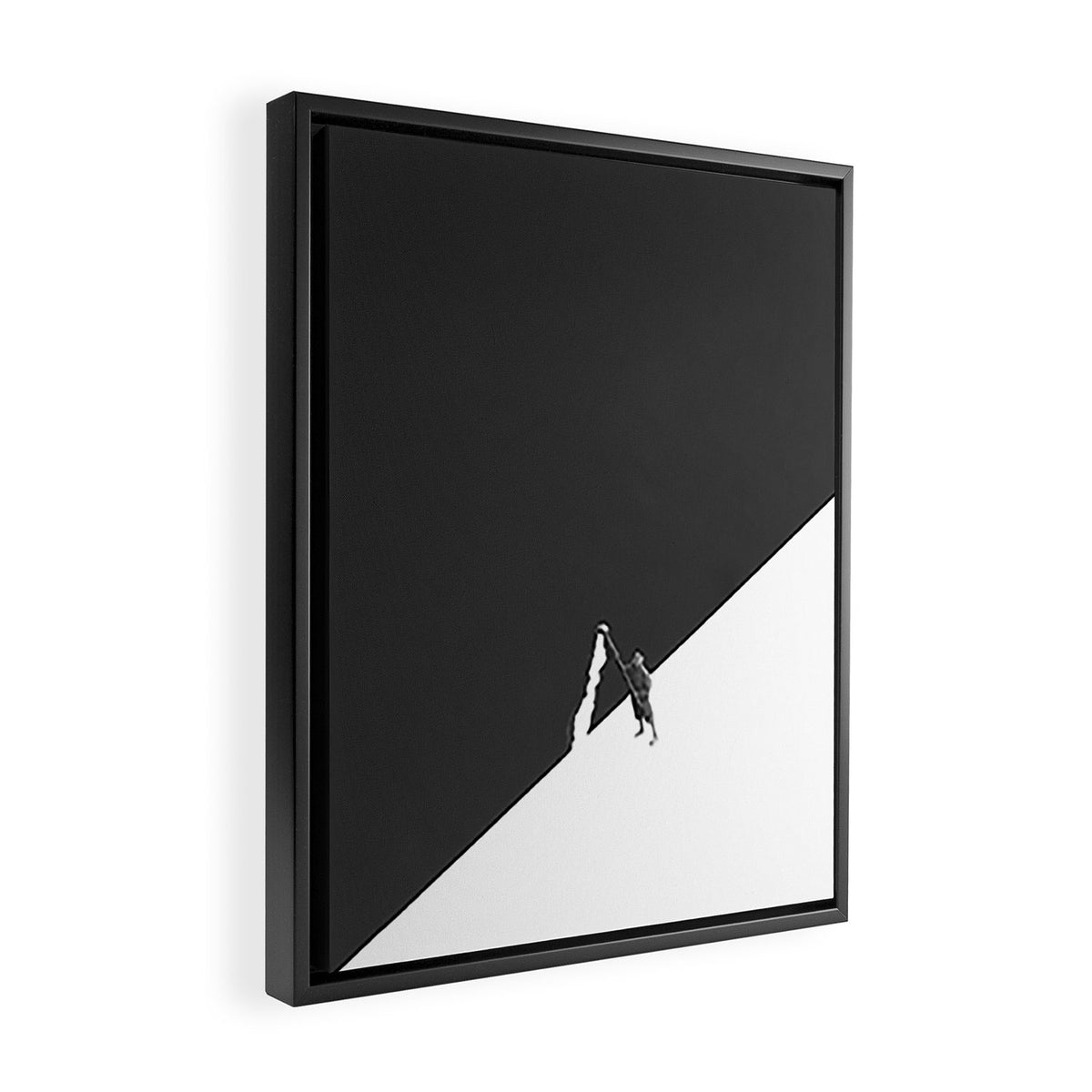White Wash Framed Canvas Print Gallery Image 2