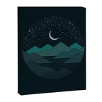 Between The Mountains And The Stars Canvas Print Gallery Image 3