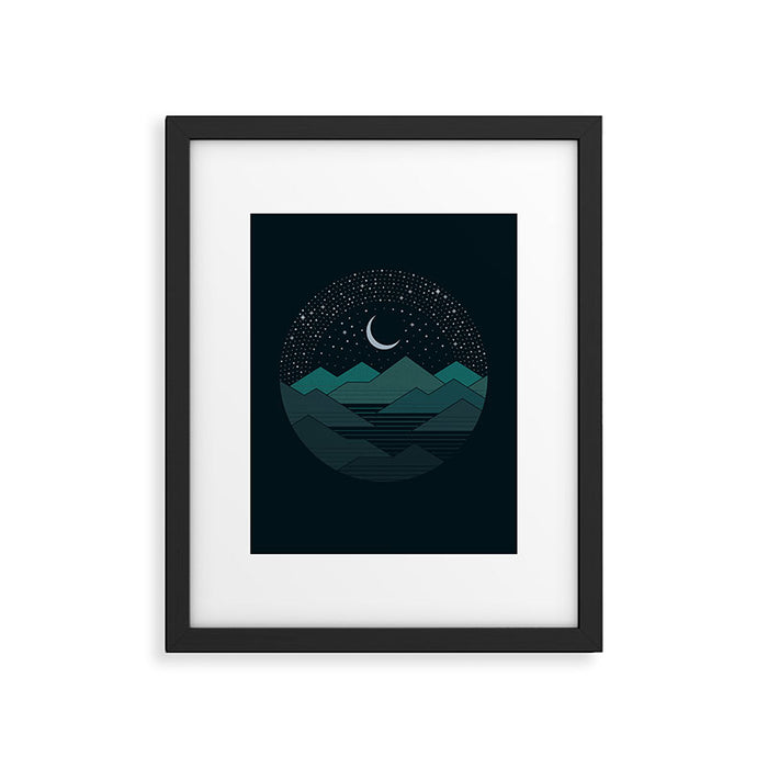 Between The Mountains And The Stars Framed Art Print Gallery Image 1