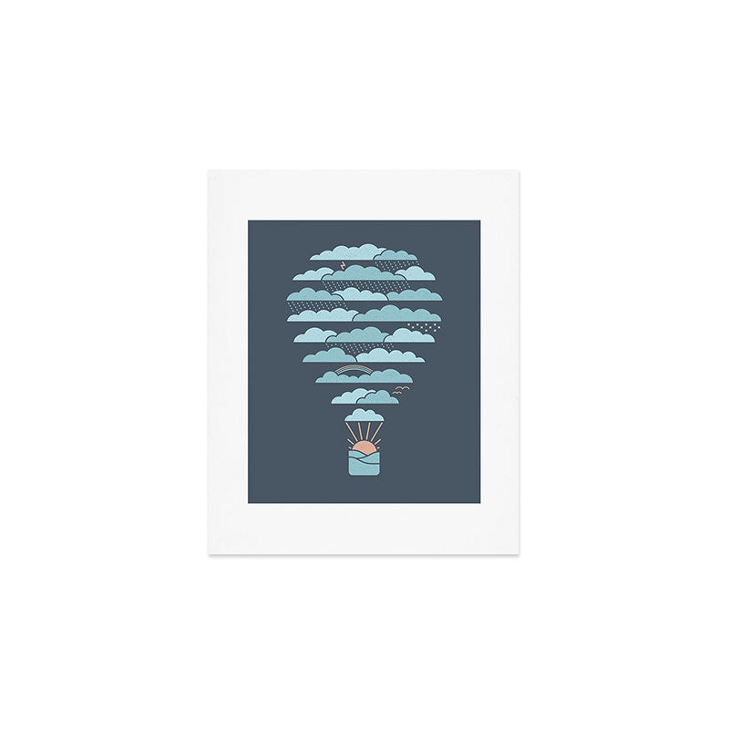 Weather Balloon Art Print Gallery Image 1