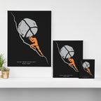 One Must Imagine Sisyphus Happy - Illustration - Albert Camus Quote Canvas Print Gallery Image 3