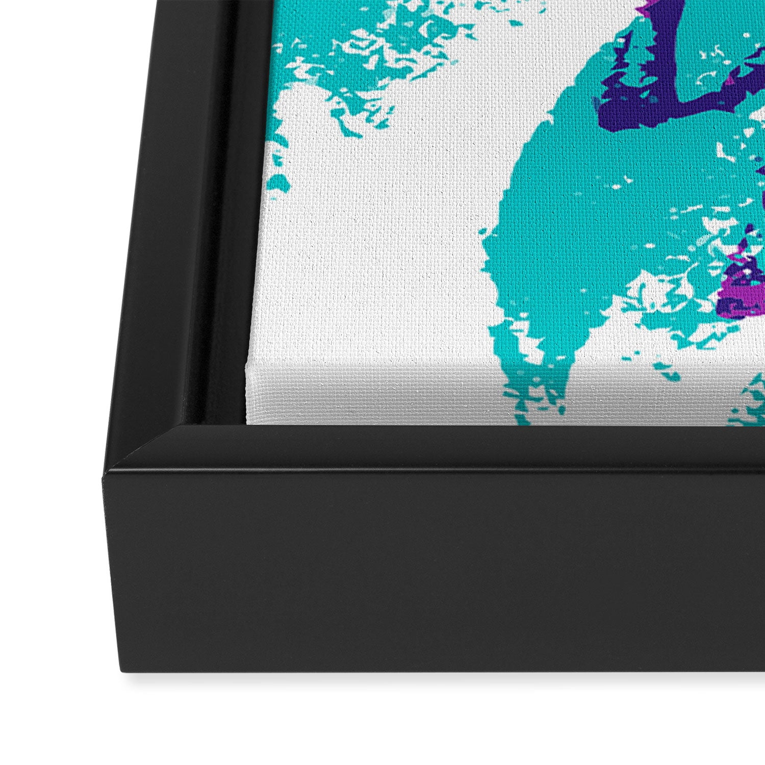 Jazz cup Framed Canvas Print Gallery Image 3
