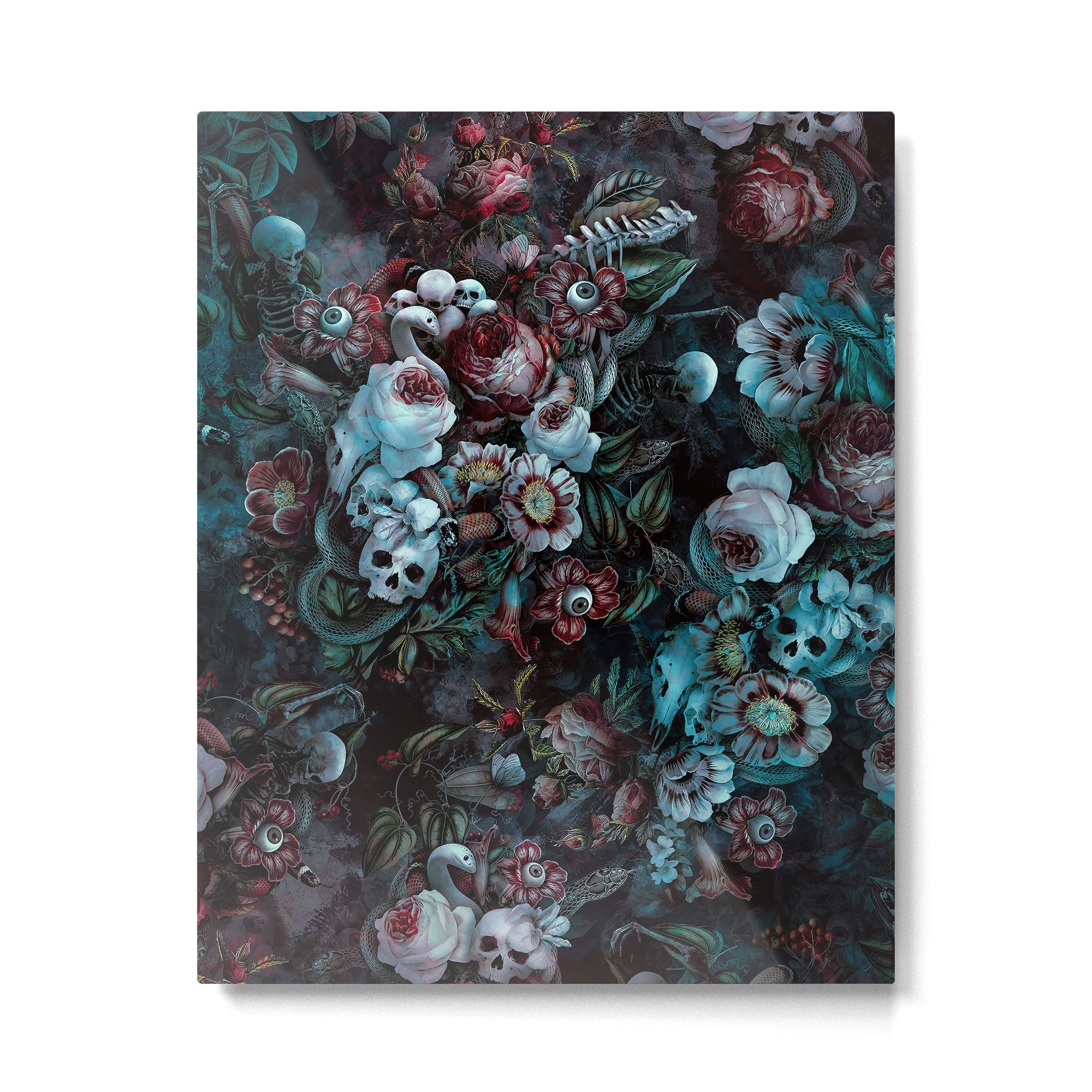 Eyes of Darkness Metal Print Gallery Image 4