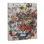 Flower Tiger Canvas Print Gallery Image 6