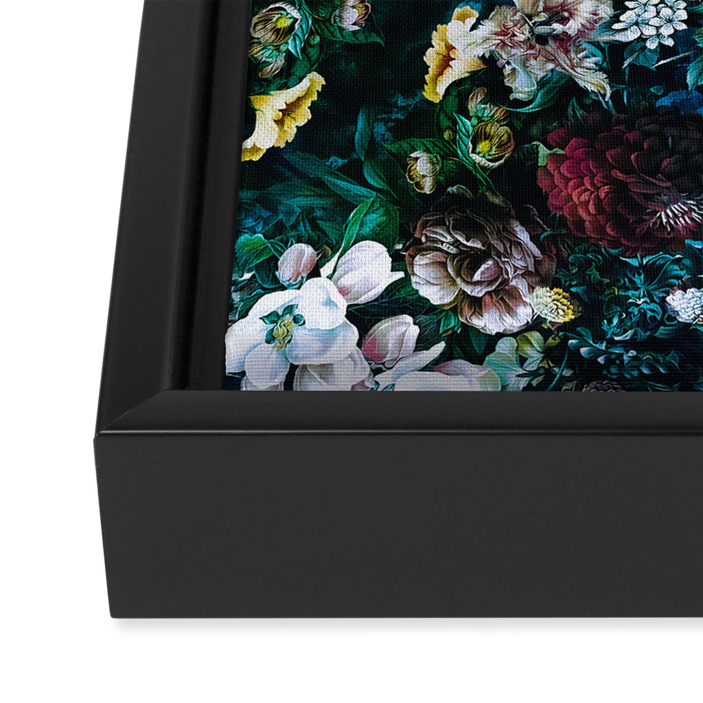 Night Garden 21 Framed Canvas Print Gallery Image 3