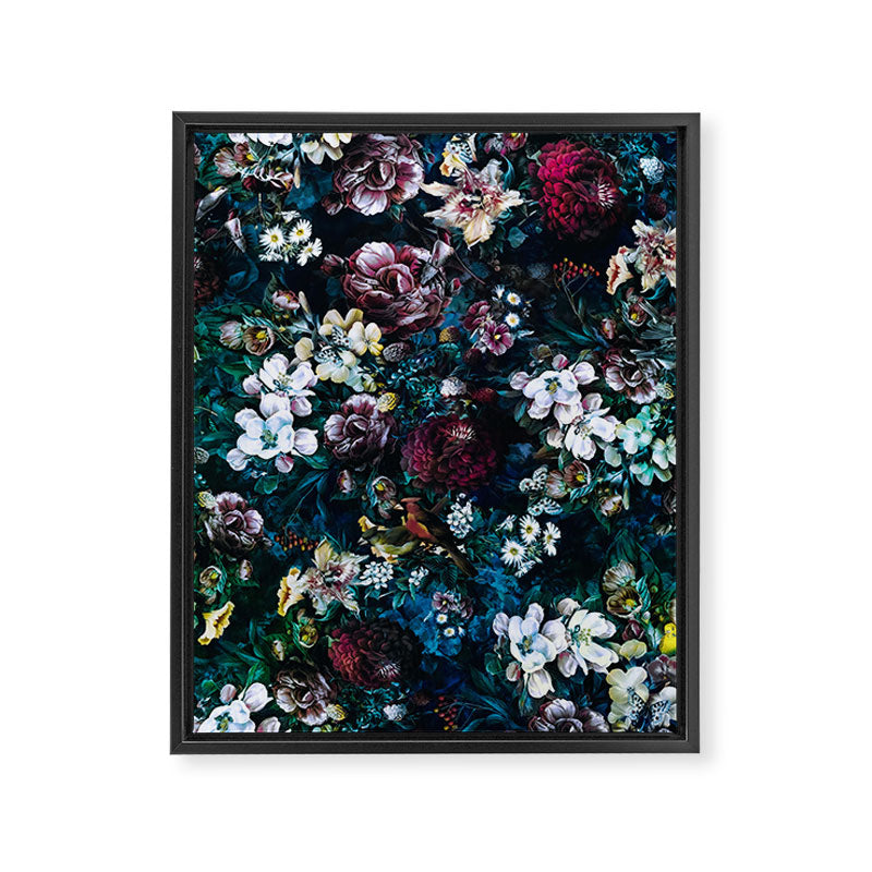 Night Garden 21 Framed Canvas Print Gallery Image 8