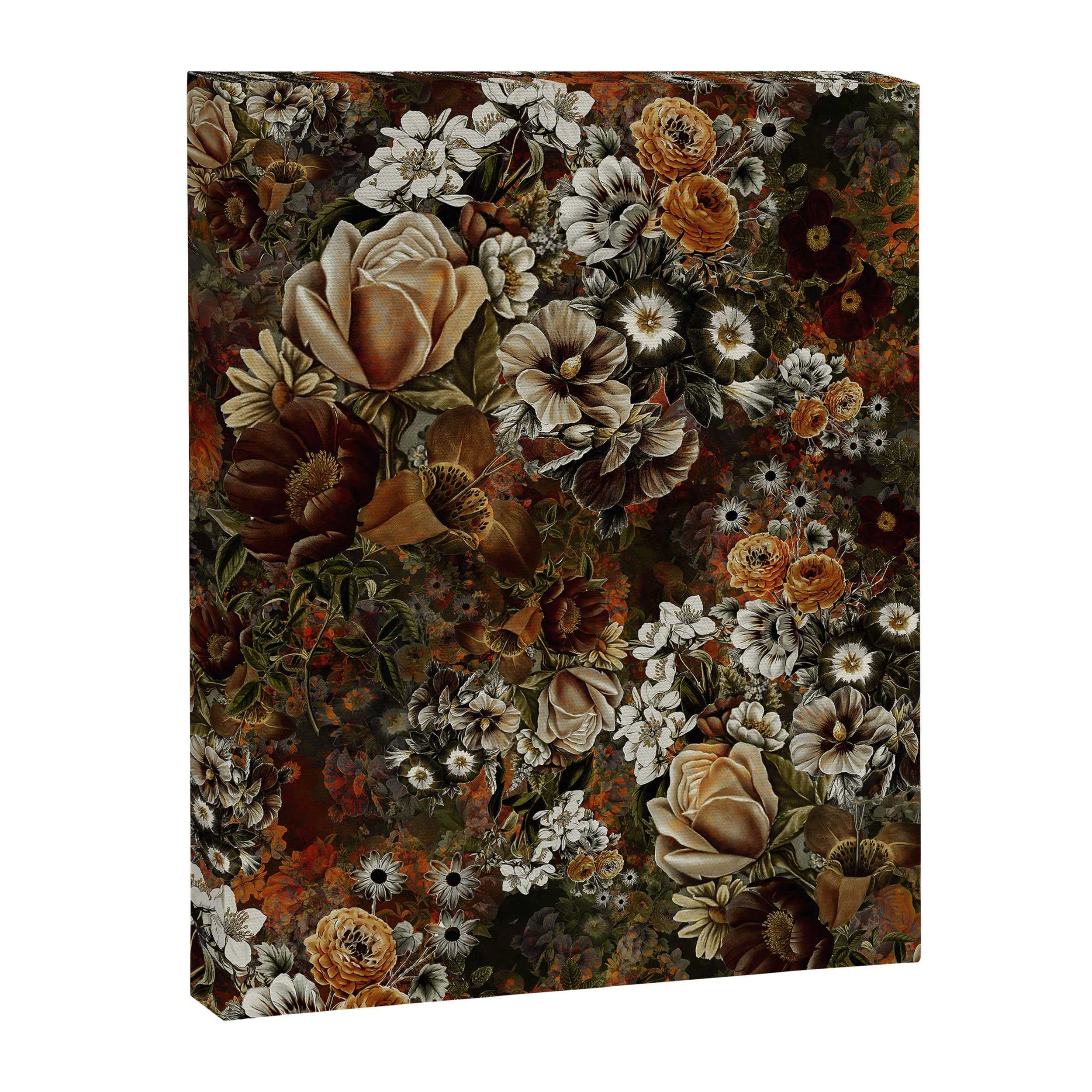 Night Garden Gold Canvas Print Gallery Image 6