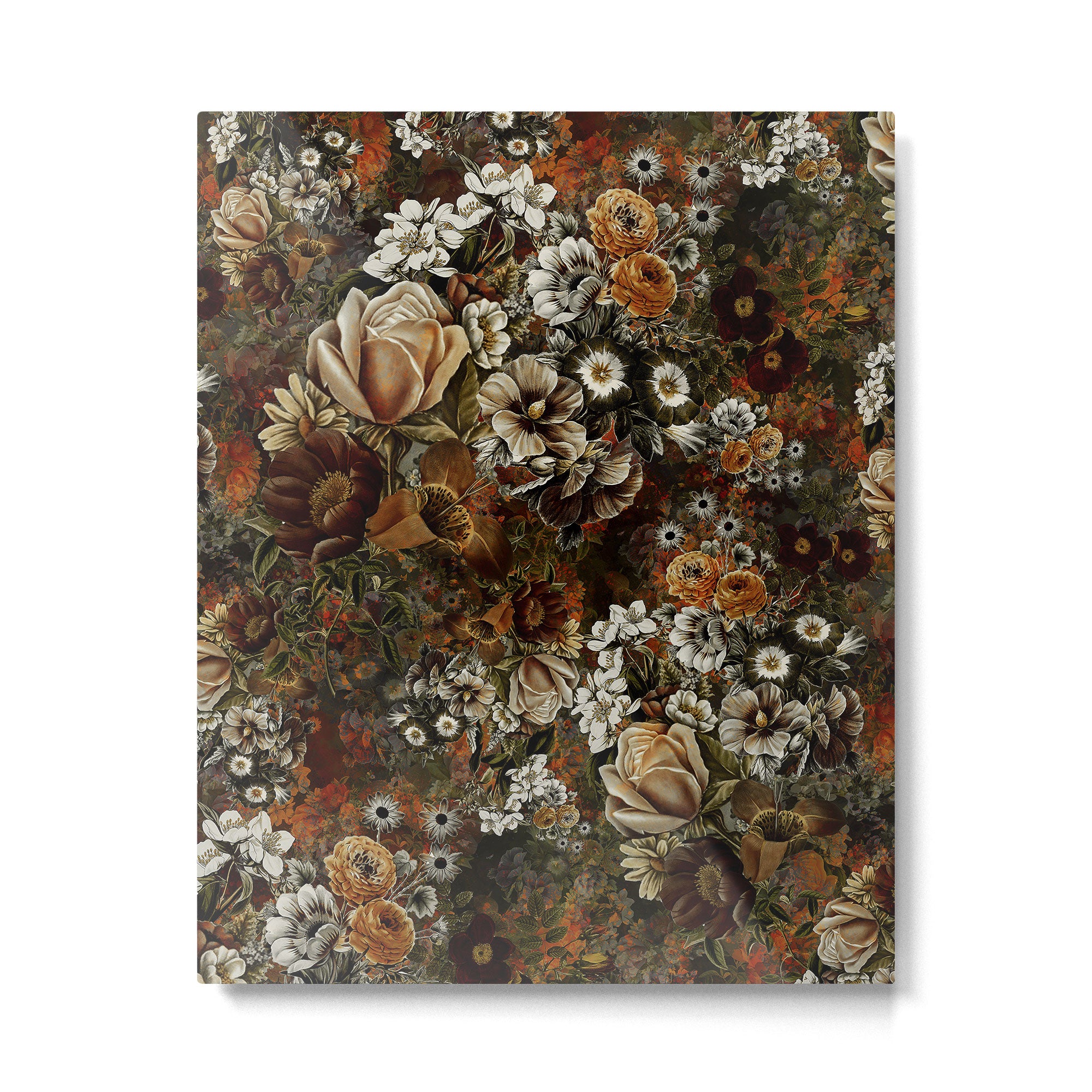 Night Garden Gold Metal Print Gallery Image 4