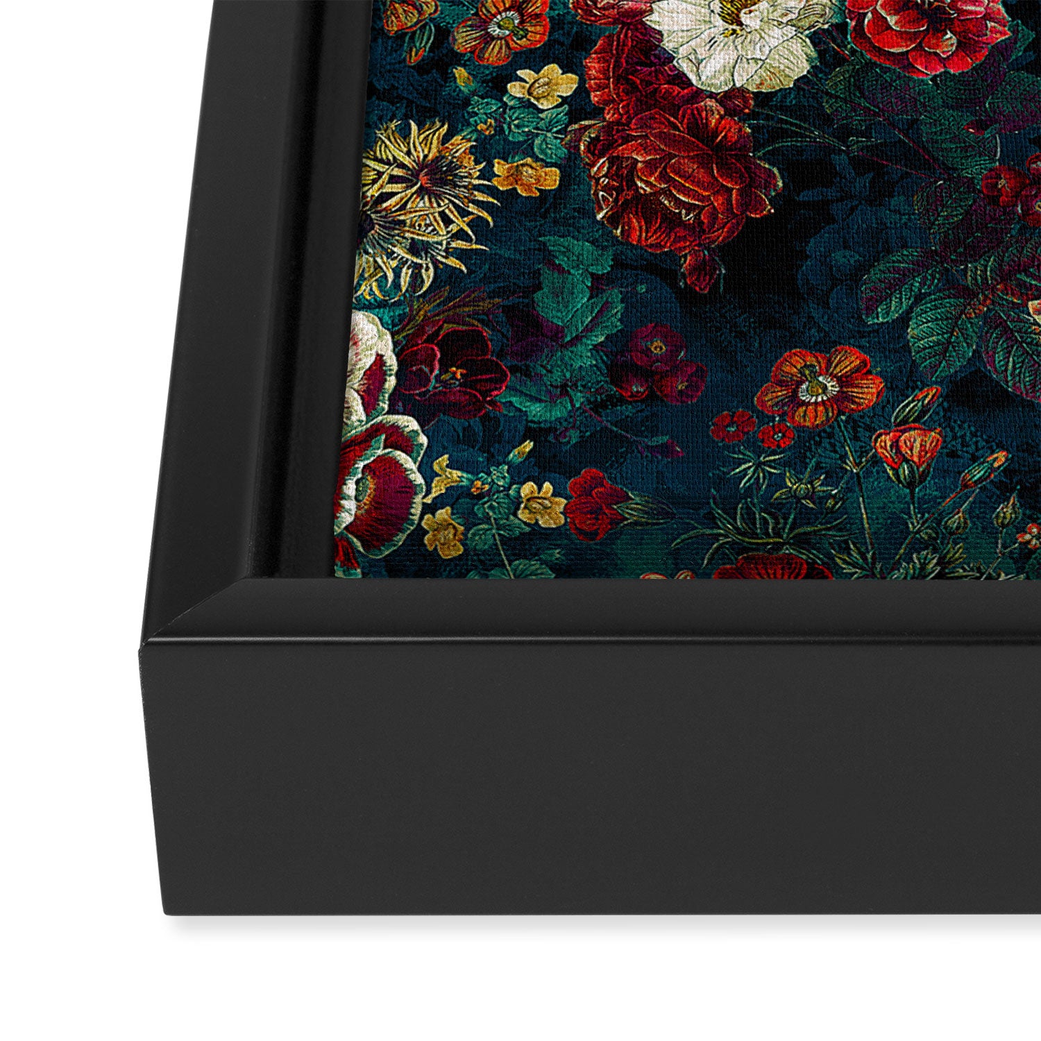 Night Garden Gr Framed Canvas Print Gallery Image 3