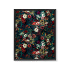 Night Garden Gr Framed Canvas Print Gallery Image 6