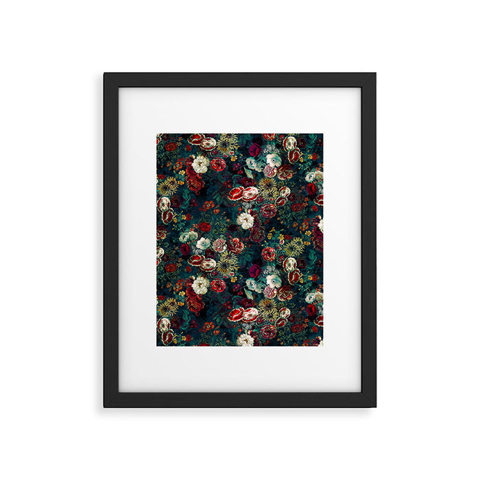 Night Garden Gr Framed Art Print Gallery Image 1