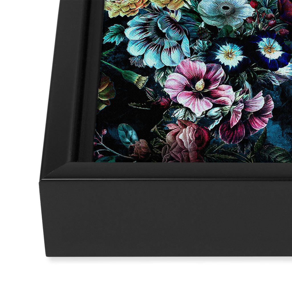 Night Garden Framed Canvas Print Gallery Image 3