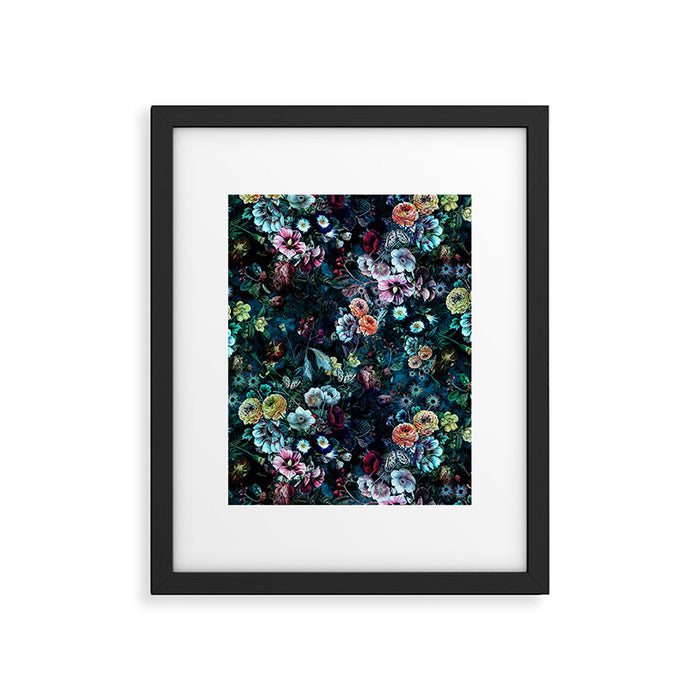 Night Garden Framed Art Print Gallery Image 1