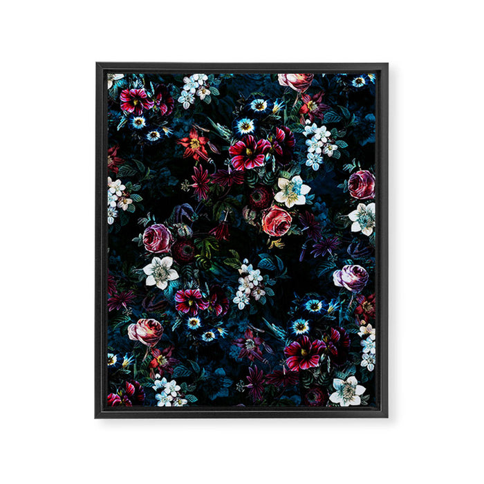 NIGHT GARDEN XI Framed Canvas Print Gallery Image 1