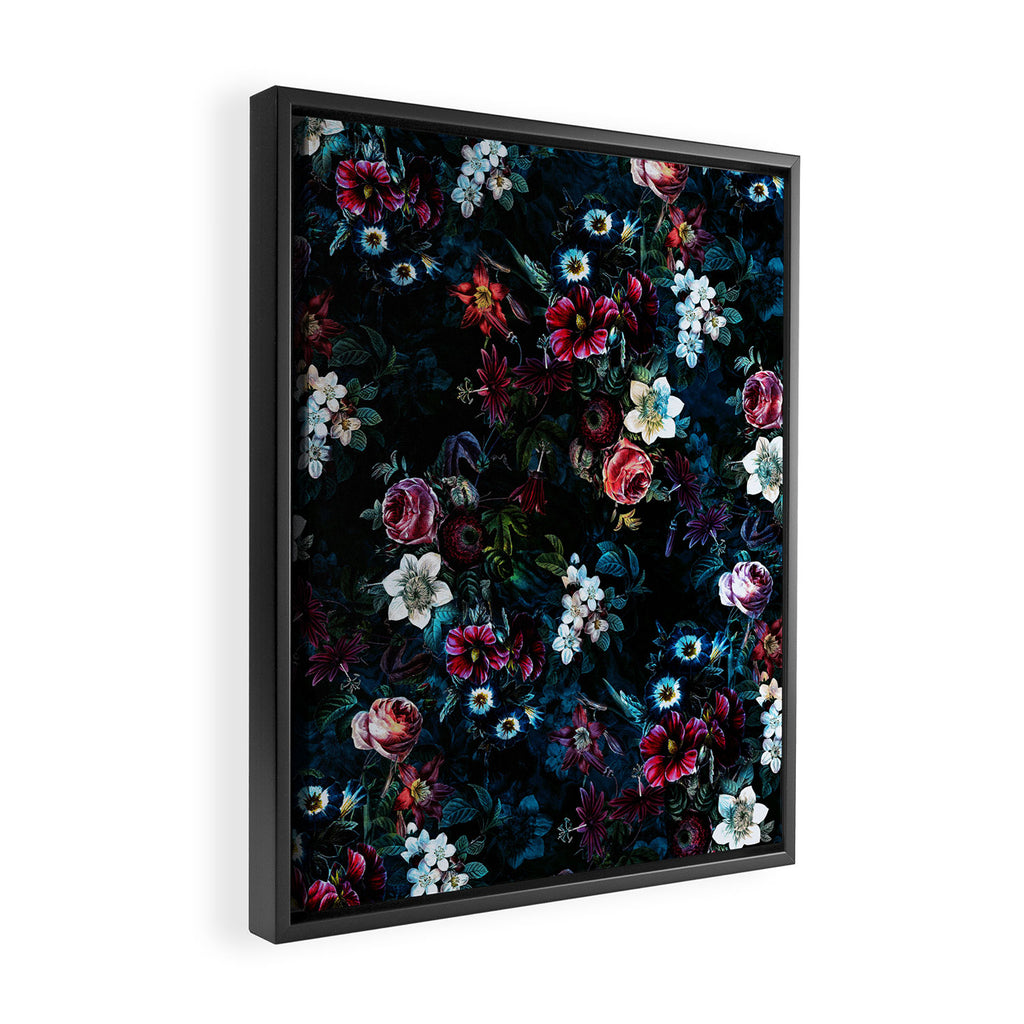 NIGHT GARDEN XI Framed Canvas Print Gallery Image 2