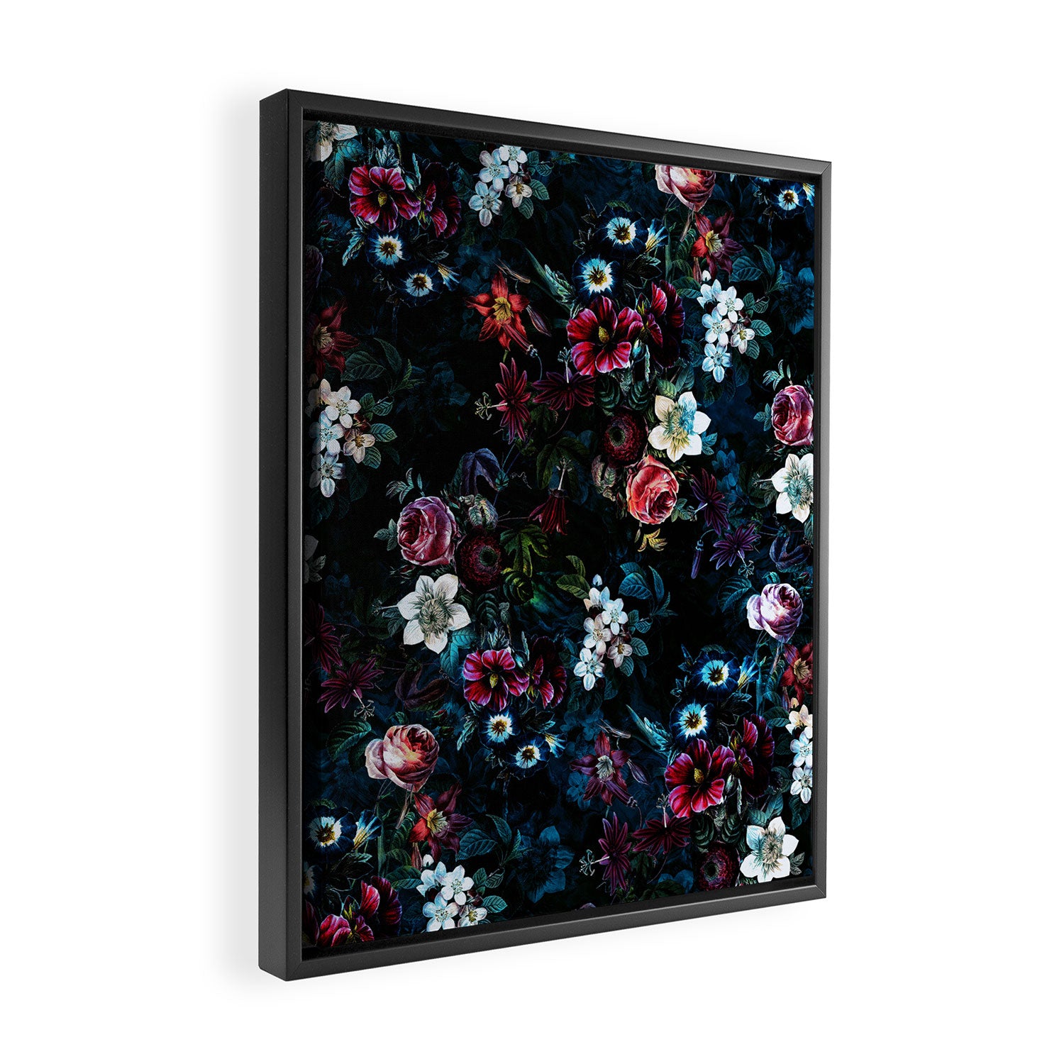 NIGHT GARDEN XI Framed Canvas Print Gallery Image 2