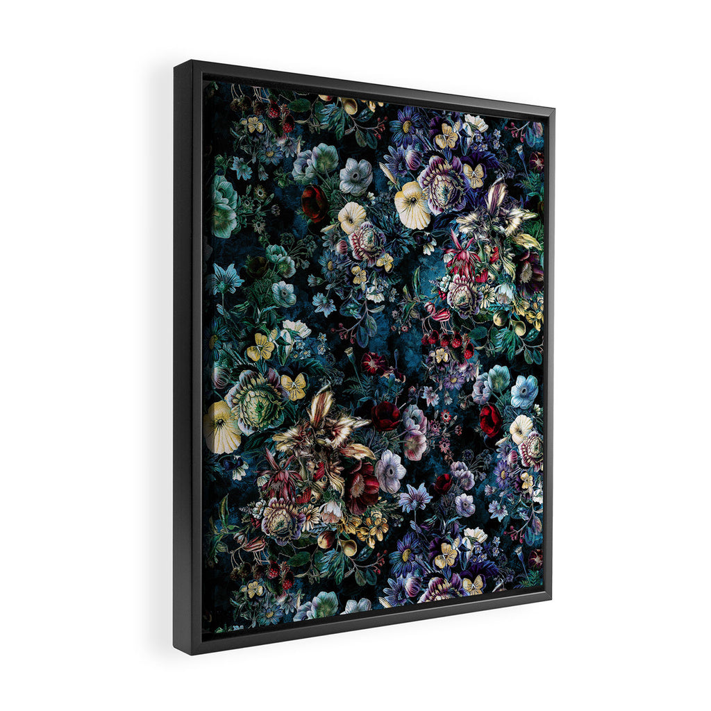 Night Lights Framed Canvas Print Gallery Image 2
