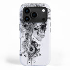 Skull BW iPhone Case Gallery Image 1