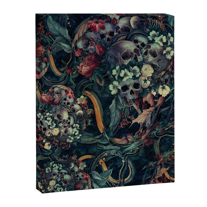 Skulls and Snakes Canvas Print Gallery Image 1