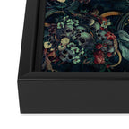 Skulls and Snakes Framed Canvas Print Gallery Image 3