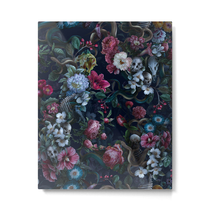 Skulls and Snakes V Metal Print Gallery Image 1