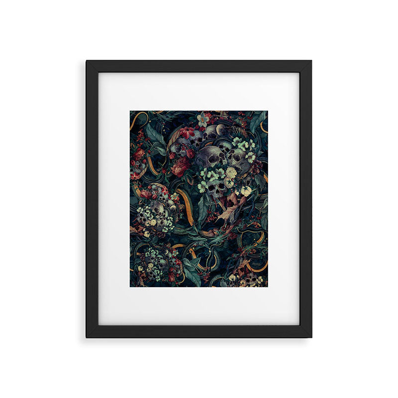 Skulls and Snakes Framed Art Print Gallery Image 5