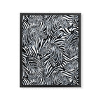 Zebra Framed Canvas Print Gallery Image 6
