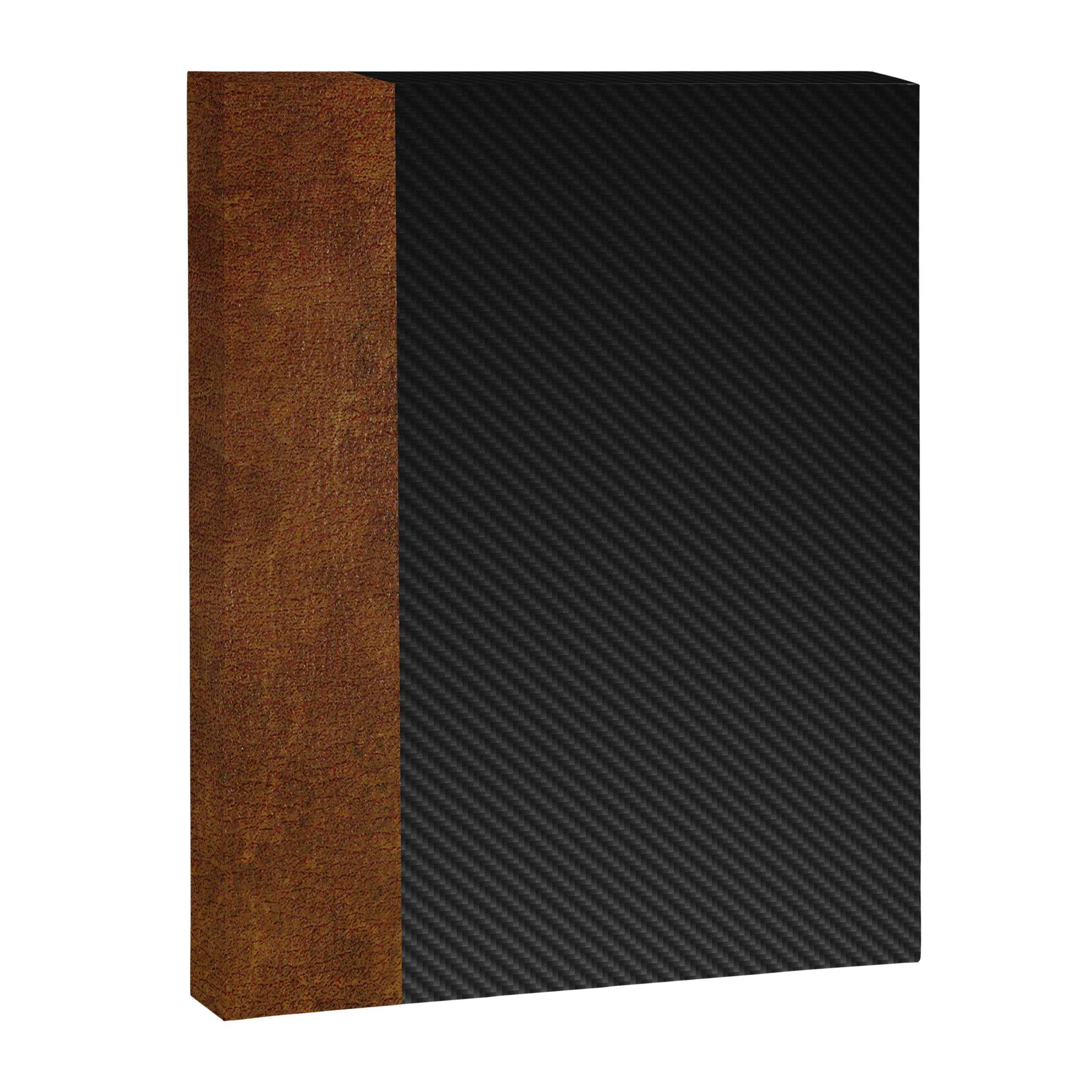 Carbon Leather Mix Canvas Print Gallery Image 8